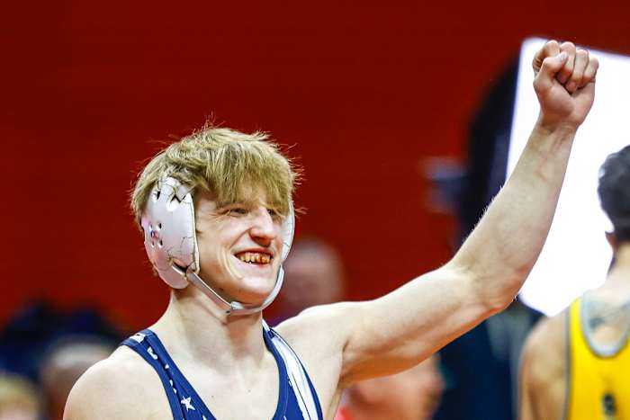 Illinois wrestling championships February 17 2024 Nate Latsch 25910